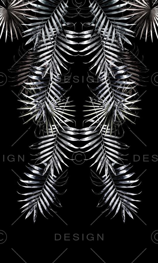 树叶印花华亿平台图片