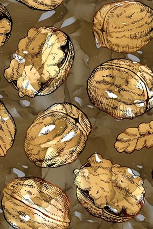 抽象大理石纹印花华亿平台图片