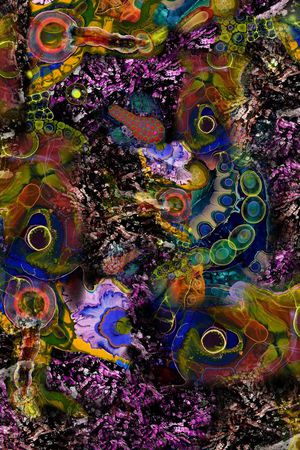 抽象、渐变、纹理印花华亿平台图片