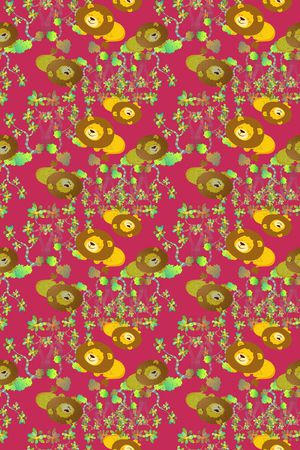 狮子王卡通印花华亿平台图片