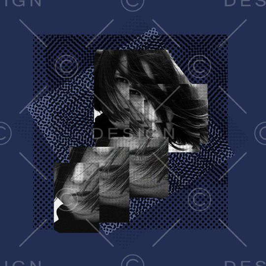 黑白印花华亿平台图片