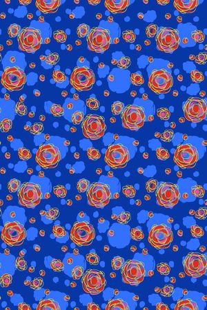 花朵印花华亿平台图片