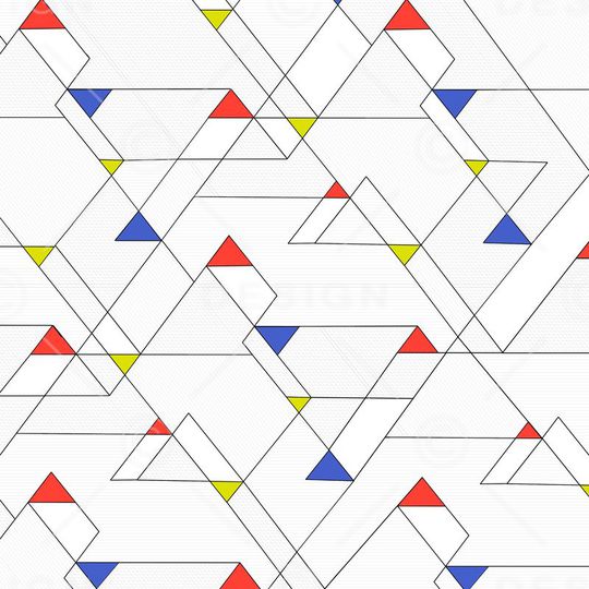 三角形印花华亿平台图片