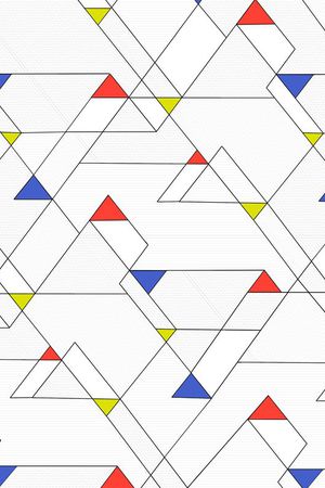 三角形印花华亿平台图片