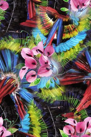 花朵印花华亿平台图片