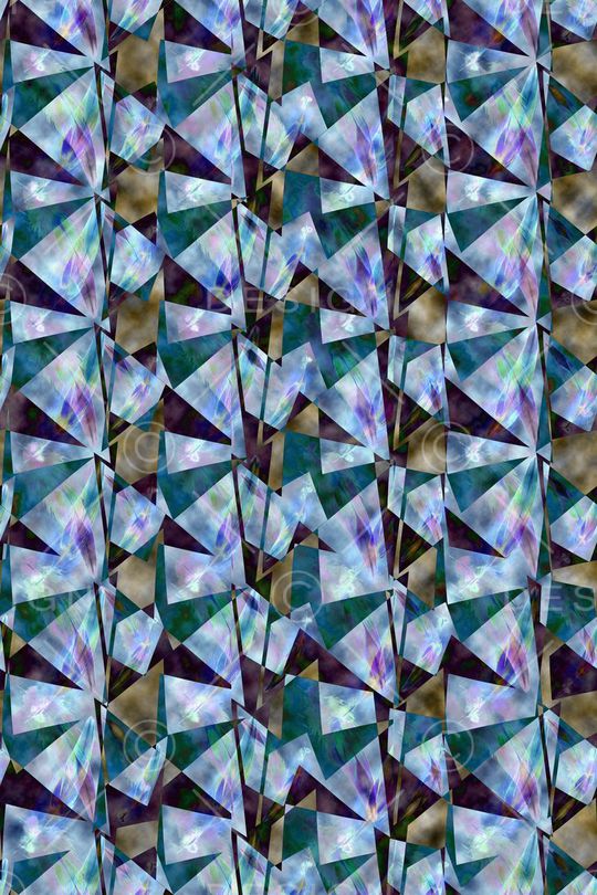 三角形印花华亿平台图片