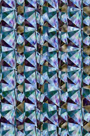 三角形印花华亿平台图片