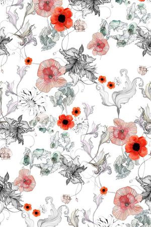 花朵印花华亿平台图片