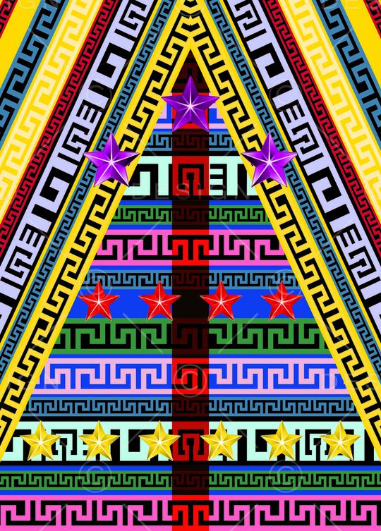 巴洛克印花华亿平台图片