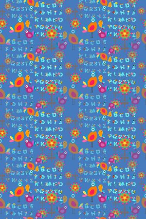 鸟鸣枝丫印花华亿平台图片