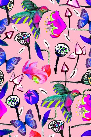 植物花卉印花华亿平台图片