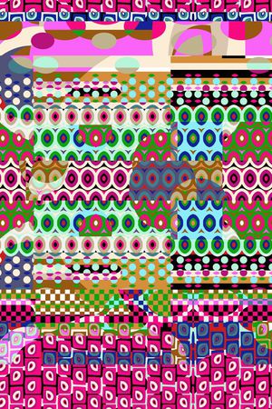 色块印花华亿平台图片