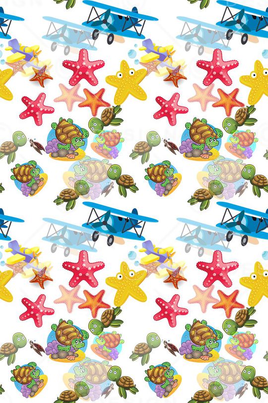 海龟印花华亿平台图片