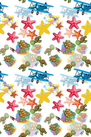 海龟印花华亿平台图片