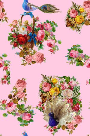 花朵印花华亿平台图片