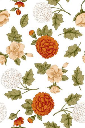 绣球花印花华亿平台图片