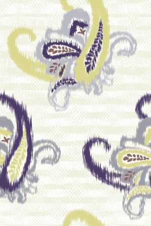 佩斯利印花华亿平台图片