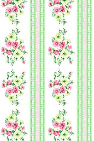 青花瓷印花华亿平台图片