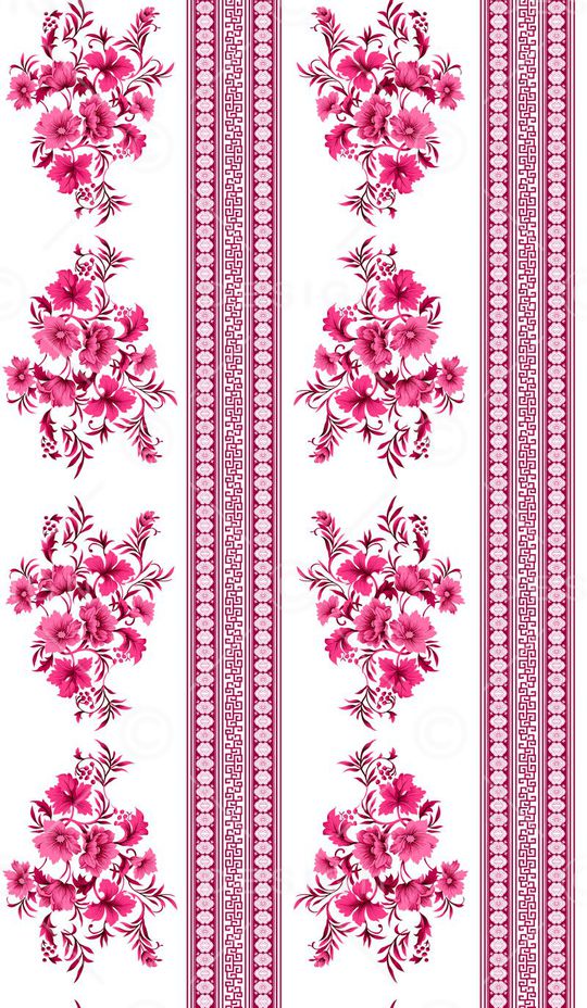 青花瓷印花华亿平台图片