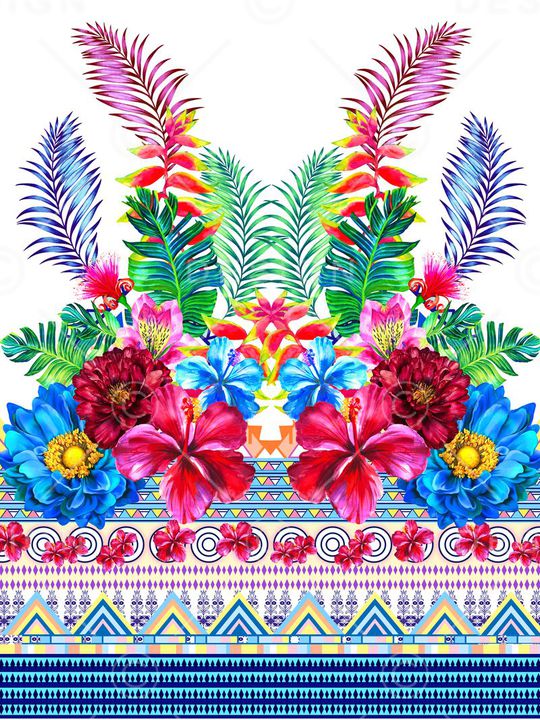 MAX-女装花卉印花华亿平台图片