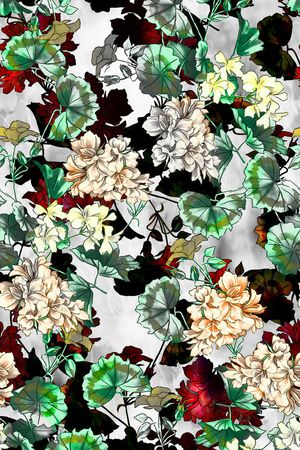 秋冬款印花华亿平台图片