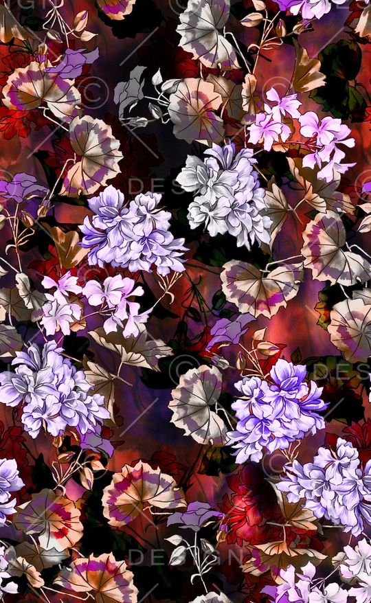 秋冬款印花华亿平台图片