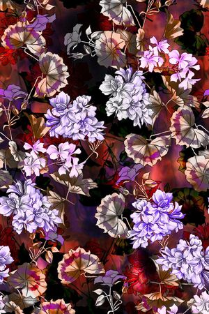 秋冬款印花华亿平台图片