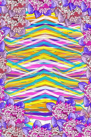 花朵印花华亿平台图片