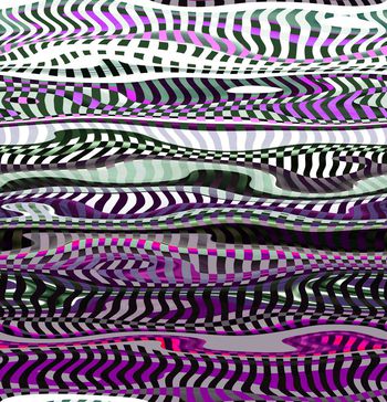 661104-波浪小格子160030-1