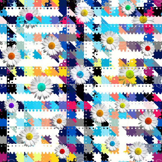 雏菊印花华亿平台图片