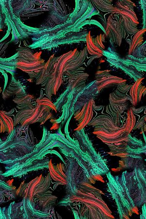 抽象印花华亿平台图片