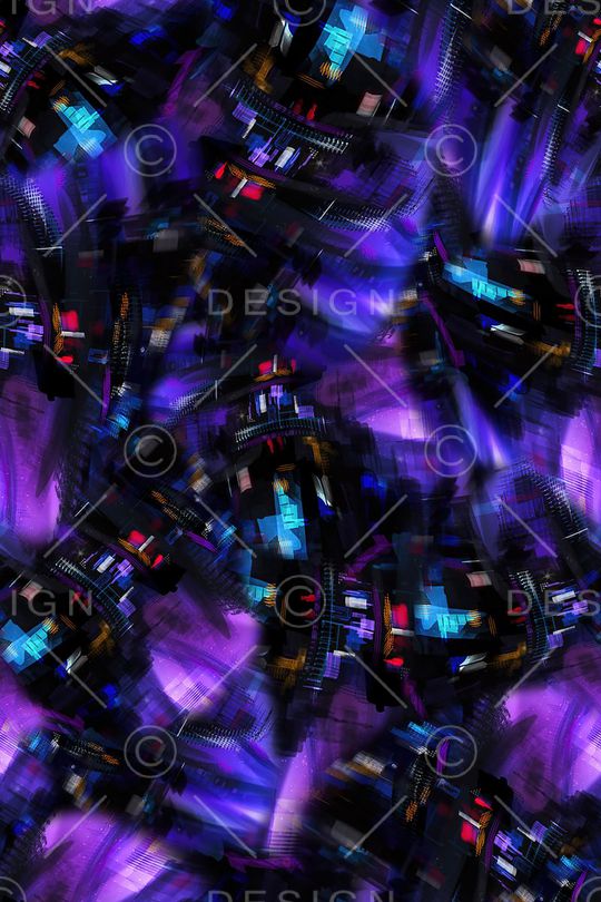 抽象印花华亿平台图片