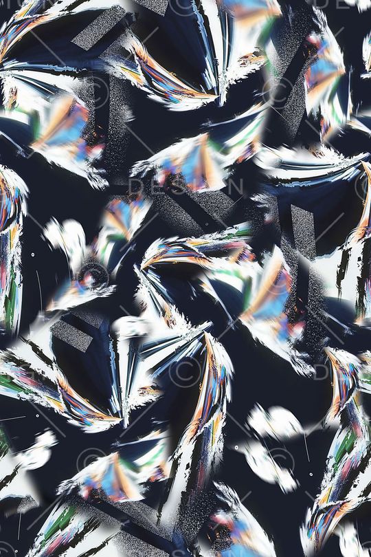 抽象印花华亿平台图片