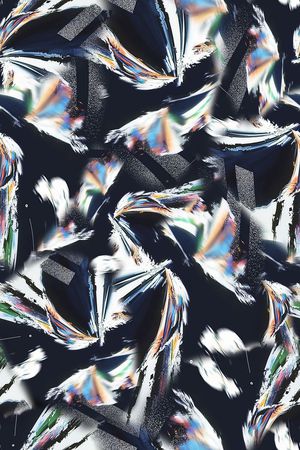 抽象印花华亿平台图片