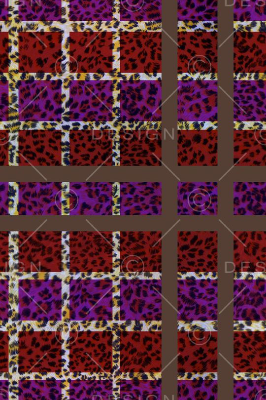 千鸟格印花华亿平台图片