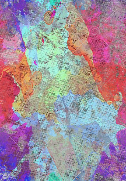 抽象印花华亿平台图片