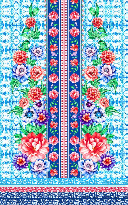 扎染底纹印花华亿平台图片