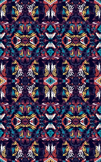 民族风印花华亿平台图片