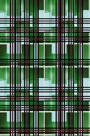 格子印花华亿平台图片