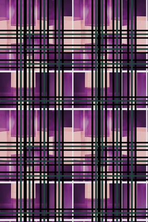 格子印花华亿平台图片