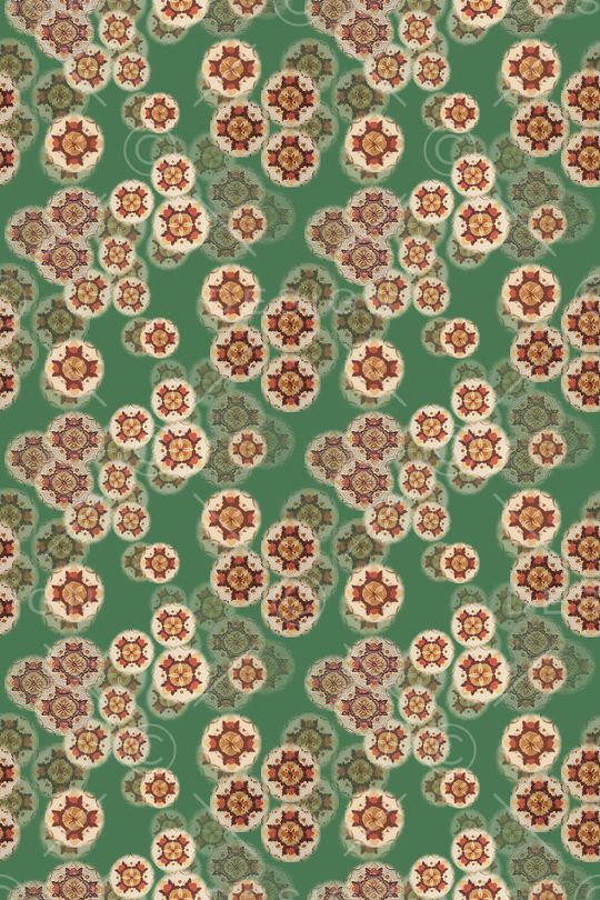 碎碎花卉印花华亿平台图片