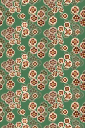 碎碎花卉印花华亿平台图片