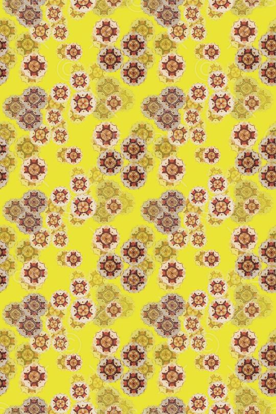 碎碎花卉印花华亿平台图片