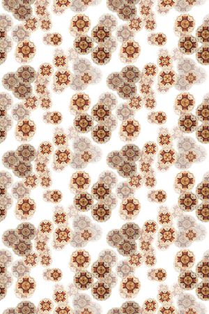 碎碎花卉印花华亿平台图片