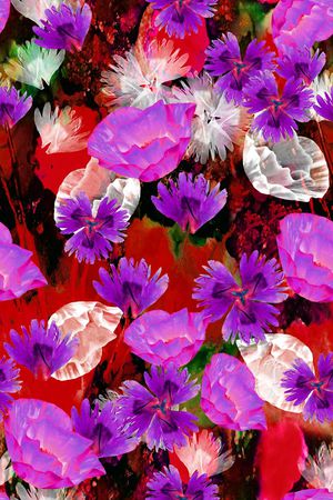 水彩印花华亿平台图片