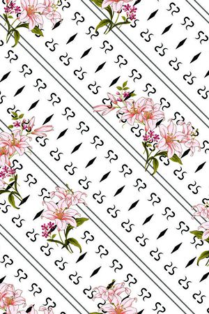 2017年春夏女装花卉印花华亿平台图片