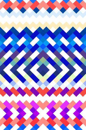 几何印花华亿平台图片