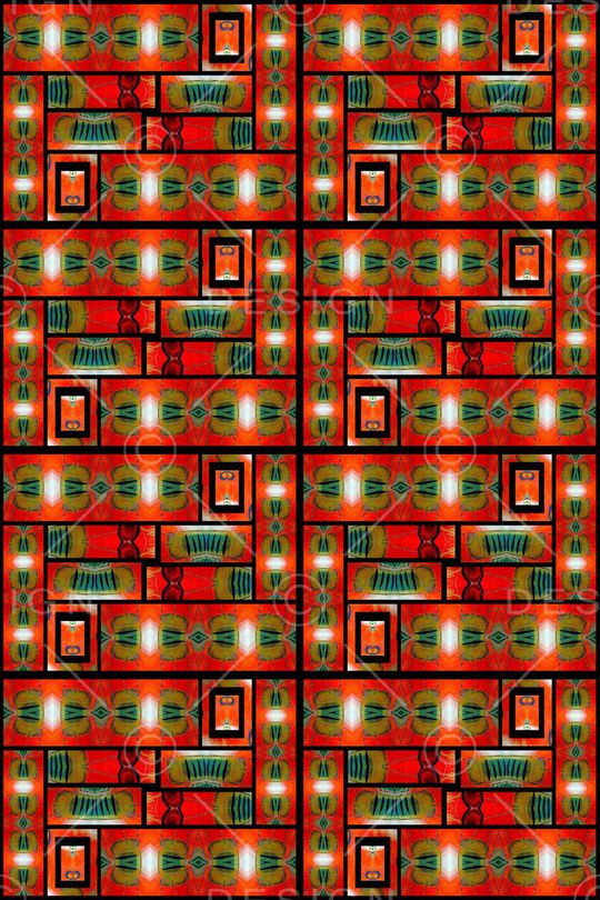 色块印花华亿平台图片