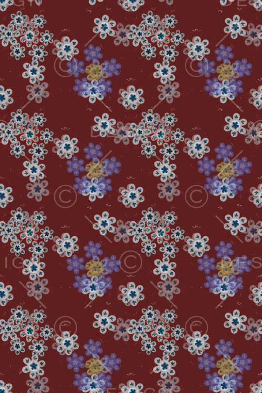 民族风图案印花华亿平台图片