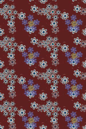 民族风图案印花华亿平台图片